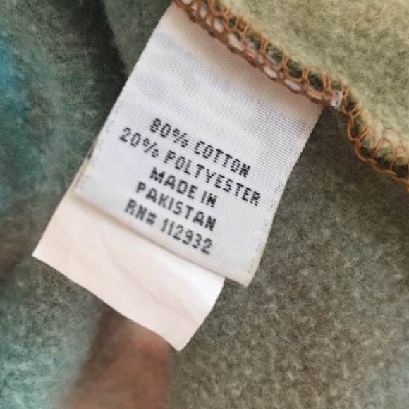 Paradise Island Zippered Hoodie Tie Dye Medium - Picture 7 of 7